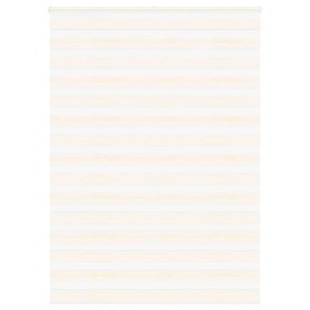 Estor cebra beige mármol tejido ancho 150,9 cm poliéster by , Blinds and blinds - Ref: Foro24-4014714, Price: 34,15 €, Discou...