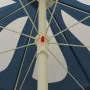 Garden umbrella with blue steel pole 180 cm by vidaXL, Umbrellas - Ref: Foro24-315541, Price: 21,27 €, Discount: %