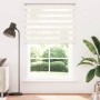 Estor cebra beige mármol tejido ancho 135,9 cm poliéster