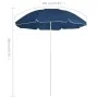 Gartenschirm mit blauem Stahlmast 180 cm von vidaXL, Sonnenschirme - Ref: Foro24-315541, Preis: 21,27 €, Rabatt: %