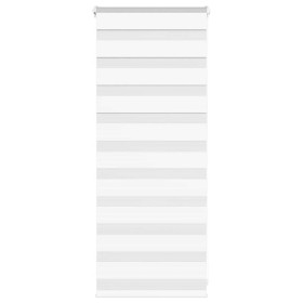 Estor cebra blanco 60x100 cm tejido ancho 55,9 cm poliéster by , Blinds and blinds - Ref: Foro24-4014721, Price: 21,18 €, Dis...
