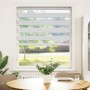 Estor cebra blanco 95x100 cm tejido ancho 90,9 cm poliéster de , Persianas y estores - Ref: Foro24-4014728, Precio: 18,79 €, ...