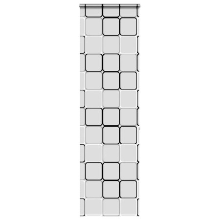 Estor enrollable para ducha con casete 70x240cm tela ancho 66cm by , Blinds and blinds - Ref: Foro24-4015042, Price: 17,75 €,...