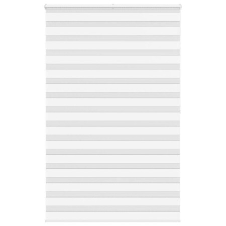 Estor cebra blanco 140x200 cm tejido ancho 135,9 cm poliéster von , Jalousien und Jalousien - Ref: Foro24-4014789, Preis: 35,...