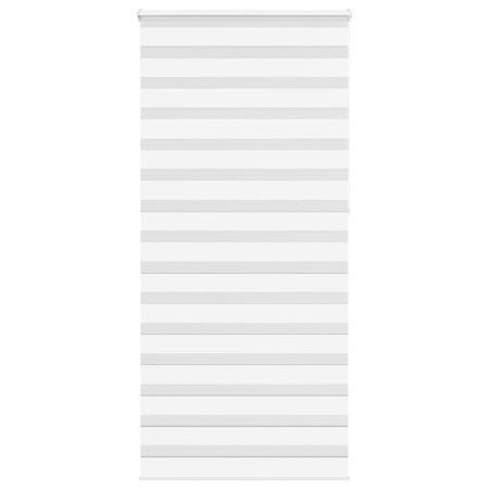 Estor cebra blanco 115x230 cm tejido ancho 110,9 cm poliéster de , Persianas y estores - Ref: Foro24-4014810, Precio: 34,70 €...