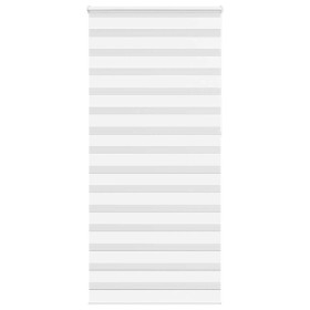 Estor cebra blanco 95x230 cm tejido ancho 90,9 cm poliéster by , Blinds and blinds - Ref: Foro24-4014806, Price: 29,15 €, Dis...