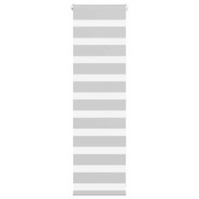 Estor cebra gris claro 45x100cm tejido ancho 40,9 cm poliéster by , Blinds and blinds - Ref: Foro24-4014406, Price: 16,20 €, ...