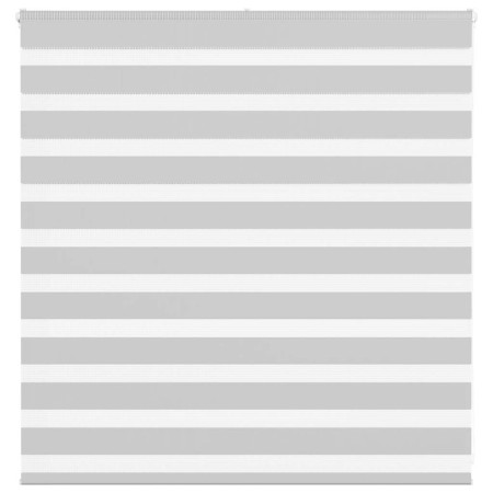 Estor cebra gris claro 140x100cm tejido ancho 135,9cm poliéster by , Blinds and blinds - Ref: Foro24-4014425, Price: 20,91 €,...
