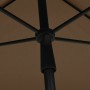 Garden umbrella with taupe gray pole 210x140 cm by vidaXL, Umbrellas - Ref: Foro24-315546, Price: 40,69 €, Discount: %