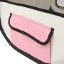 Faltbare Hundepark-Tragetasche, rosa, 90 x 90 x 58 cm von vidaXL, Hundehütten und Zäune - Ref: Foro24-171009, Preis: 44,82 €,...