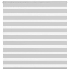 Estor cebra gris claro 145x150cm tejido ancho 140,9cm poliéster by , Blinds and blinds - Ref: Foro24-4014452, Price: 30,18 €,...