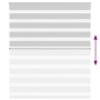 Estor cebra gris claro 135x150cm tejido ancho 130,9cm poliéster by , Blinds and blinds - Ref: Foro24-4014450, Price: 30,40 €,...