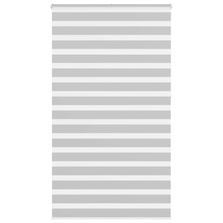 Estor cebra gris claro 130x230cm tejido ancho 125,9cm poliéster de , Persianas y estores - Ref: Foro24-4014501, Precio: 28,22...