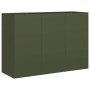 Jardinera de acero laminado en frío verde oliva 120x40x80 cm von , Töpfe und Pflanzgefäße - Ref: Foro24-860720, Preis: 148,64...