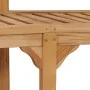 Bananenbank aus massivem Teakholz, 180 cm von vidaXL, Gartenbänke - Ref: Foro24-310494, Preis: 302,52 €, Rabatt: %