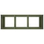 Jardinera de acero laminado en frío verde oliva 120x40x80 cm von , Töpfe und Pflanzgefäße - Ref: Foro24-860720, Preis: 148,64...