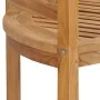 Bananenbank aus massivem Teakholz, 180 cm von vidaXL, Gartenbänke - Ref: Foro24-310494, Preis: 302,52 €, Rabatt: %