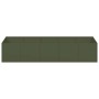 Jardinera acero verde oliva 200x80x40 cm von , Töpfe und Pflanzgefäße - Ref: Foro24-860755, Preis: 114,24 €, Rabatt: %