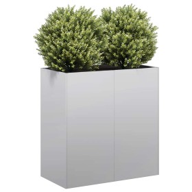Jardinera 80x40x80 cm de acero galvanizado von , Töpfe und Pflanzgefäße - Ref: Foro24-860715, Preis: 99,16 €, Rabatt: %