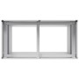 Jardinera 80x40x80 cm de acero galvanizado von , Töpfe und Pflanzgefäße - Ref: Foro24-860715, Preis: 99,16 €, Rabatt: %