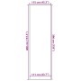 Felpudo marrón 115x400 cm by , Doormats - Ref: Foro24-4105588, Price: 92,17 €, Discount: %