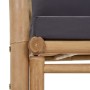 Bamboo garden bench with cushions 115 cm by vidaXL, garden benches - Ref: Foro24-315597, Price: 187,22 €, Discount: %
