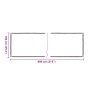 Funda para plantas con ojales 1x8 m Polietileno de , Mantillo - Ref: Foro24-3308698, Precio: 21,25 €, Descuento: %