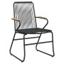Garten-Essgruppe 3-teilig aus schwarzem PVC-Rattan von vidaXL, Gartensets - Ref: Foro24-3060273, Preis: 218,70 €, Rabatt: %