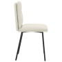 Sillas de comedor 6 unidades de terciopelo crema von , Essstühle - Ref: Foro24-3315688, Preis: 259,55 €, Rabatt: %