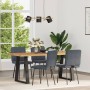 Sillas de comedor 4 unidades terciopelo gris oscuro von , Essstühle - Ref: Foro24-3315234, Preis: 169,73 €, Rabatt: %