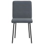 Sillas de comedor 4 unidades terciopelo gris oscuro von , Essstühle - Ref: Foro24-3315234, Preis: 169,73 €, Rabatt: %
