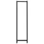 Black iron towel rack 25x20x95 cm by vidaXL, Towel racks - Ref: Foro24-325918, Price: 28,86 €, Discount: %
