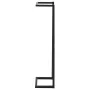 Black iron towel rack 25x20x95 cm by vidaXL, Towel racks - Ref: Foro24-325918, Price: 28,86 €, Discount: %