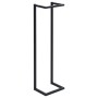 Toallero de hierro negro 25x20x95 cm de vidaXL, Toalleros - Ref: Foro24-325918, Precio: 29,78 €, Descuento: %