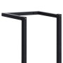 Toallero de hierro negro 25x20x95 cm de vidaXL, Toalleros - Ref: Foro24-325918, Precio: 29,78 €, Descuento: %