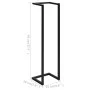 Black iron towel rack 25x20x95 cm by vidaXL, Towel racks - Ref: Foro24-325918, Price: 28,86 €, Discount: %