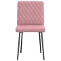 Sillas de comedor 6 unidades terciopelo rosa von , Essstühle - Ref: Foro24-3315477, Preis: 249,03 €, Rabatt: %