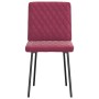 Sillas de comedor 4 unidades terciopelo rojo tinto von , Essstühle - Ref: Foro24-3315208, Preis: 167,11 €, Rabatt: %