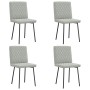 Sillas de comedor 4 unidades terciopelo gris claro von , Essstühle - Ref: Foro24-3315203, Preis: 168,42 €, Rabatt: %