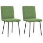 Sillas de comedor 2 unidades terciopelo verde claro von , Essstühle - Ref: Foro24-4101106, Preis: 86,43 €, Rabatt: %