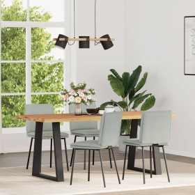 Sillas de comedor 4 unidades terciopelo gris claro von , Essstühle - Ref: Foro24-3315344, Preis: 179,04 €, Rabatt: %