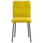 Sillas de comedor 4 unidades terciopelo amarillo von , Essstühle - Ref: Foro24-3315416, Preis: 171,97 €, Rabatt: %