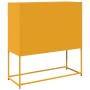 Aparador de acero laminado en frío amarillo 100,5x39x107 cm by , Sideboards - Ref: Foro24-853425, Price: 138,87 €, Discount: %