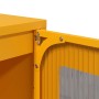 Aparador de acero laminado en frío amarillo 100,5x39x107 cm by , Sideboards - Ref: Foro24-853425, Price: 138,87 €, Discount: %