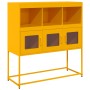 Aparador de acero laminado en frío amarillo 100,5x39x107 cm by , Sideboards - Ref: Foro24-853419, Price: 120,43 €, Discount: %
