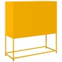 Aparador de acero laminado en frío amarillo 100,5x39x107 cm by , Sideboards - Ref: Foro24-853419, Price: 120,43 €, Discount: %