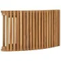 Folding sun lounger with solid teak wood table by vidaXL, Loungers - Ref: Foro24-310666, Price: 149,45 €, Discount: %