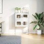 Aparador de acero blanco 68x39x107 cm de , Aparadores - Ref: Foro24-853349, Precio: 101,82 €, Descuento: %