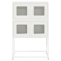 Aparador de acero blanco 68x39x107 cm de , Aparadores - Ref: Foro24-853349, Precio: 101,82 €, Descuento: %