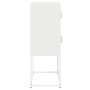 Aparador de acero blanco 68x39x107 cm de , Aparadores - Ref: Foro24-853349, Precio: 101,82 €, Descuento: %